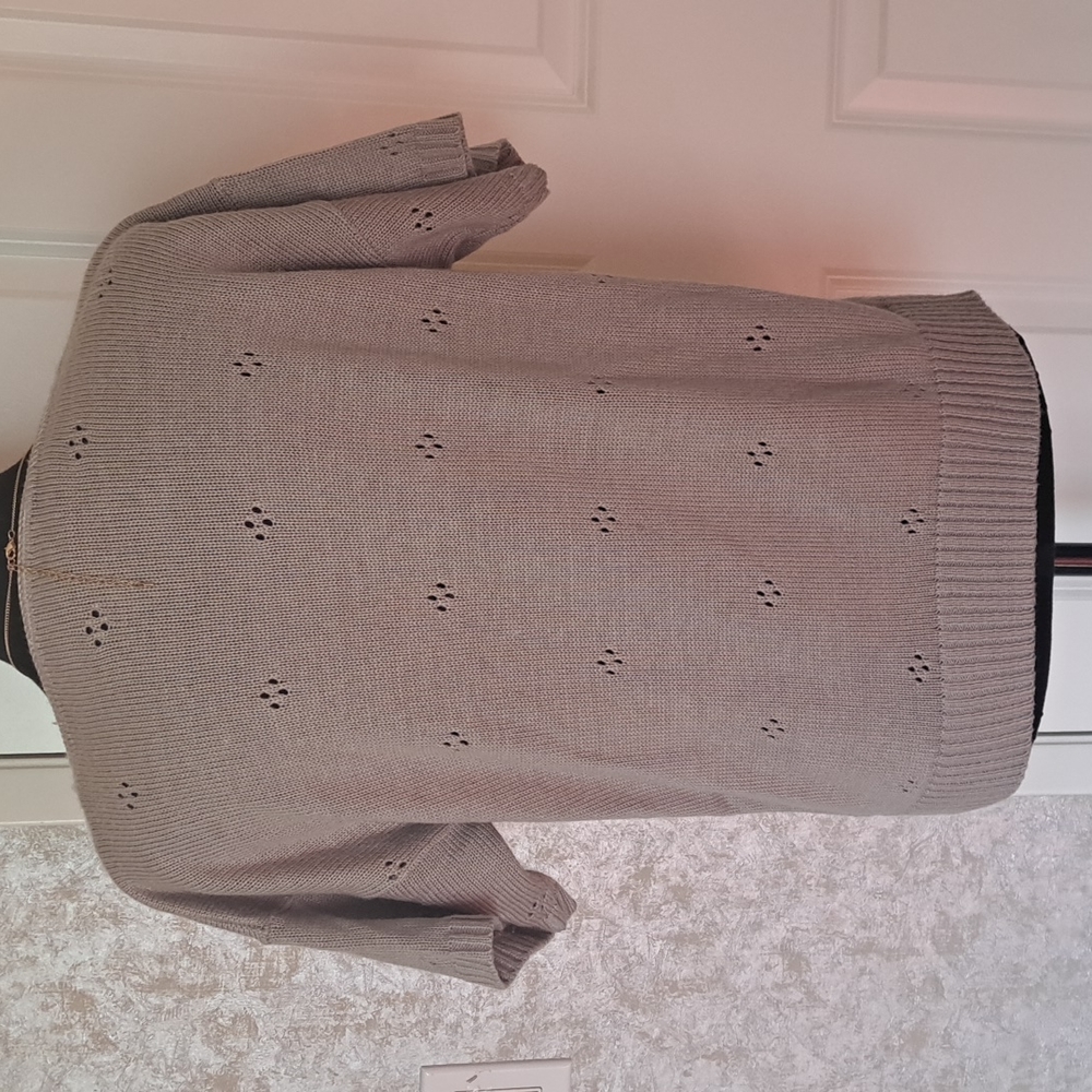 Keneth Too! Size Medium lightweight short sleeve multi color sweater - Picture 3 of 5